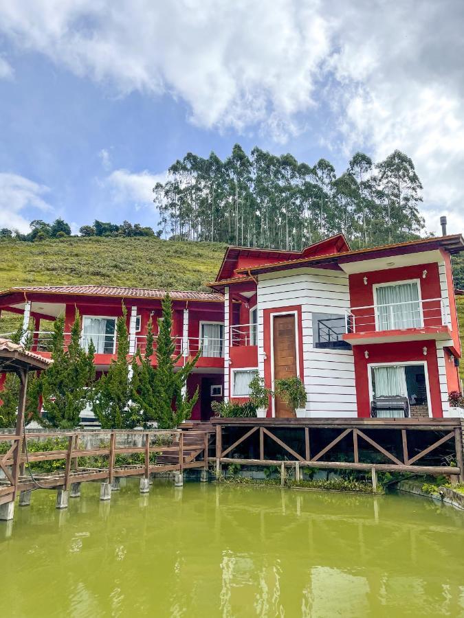 Ampla Casa De Campo - Afaven Aguas Mornas Exterior foto